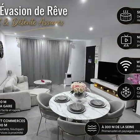 Apartamento Jacuzzi Giverny Paris Freneuse (Yvelines)